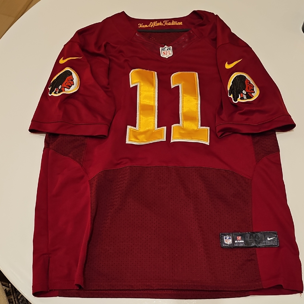 Washington Redskins Desean Jackson Nike Red On-Field Jersey